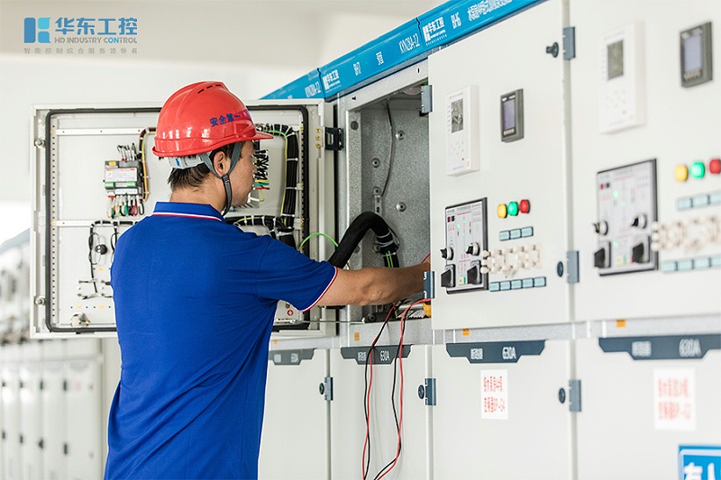 智慧泵站遠程控制系統-調試現場